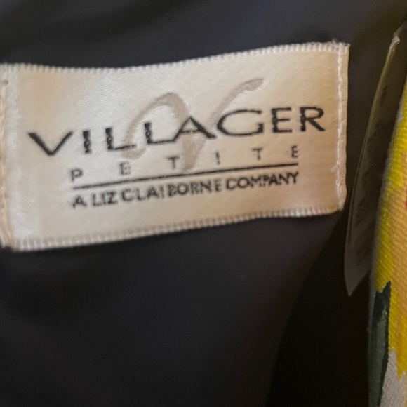 Liz Claiborne little blue dress - Size 8P - Picture 4 of 5